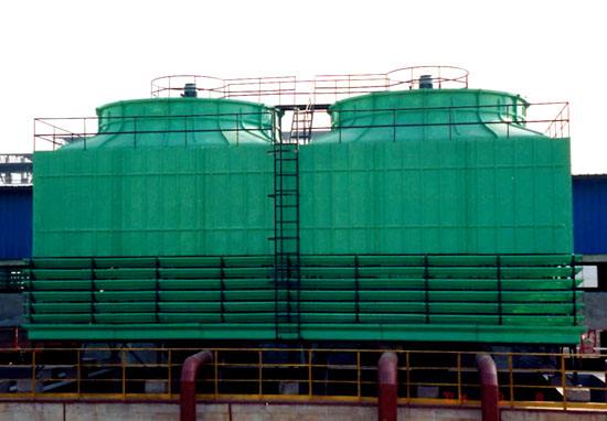 冷却塔施工现场